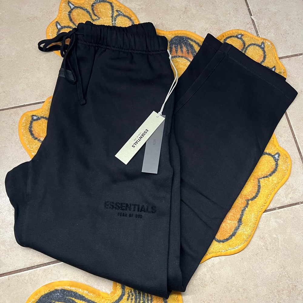 Essentials Men's Black Sweatpants